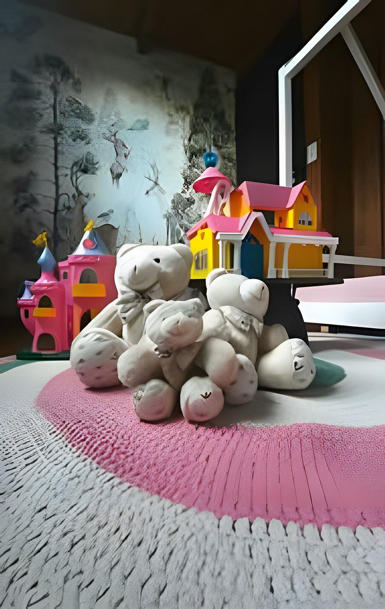 Chalé com piscina, banheira e sala de jogos na Serra