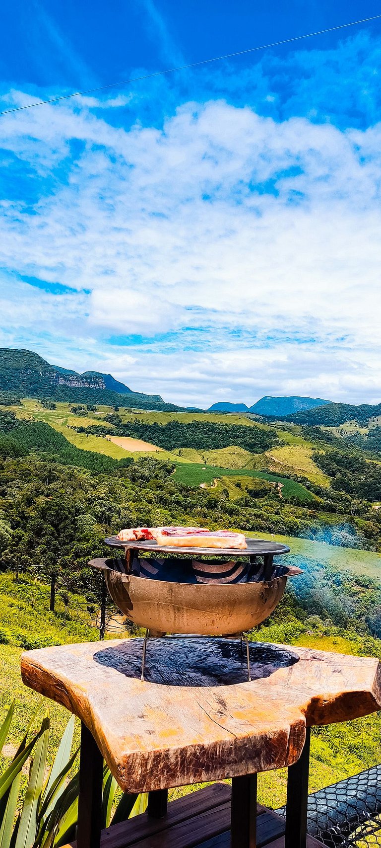 Chalé com piscina aquecida e vista incrivel