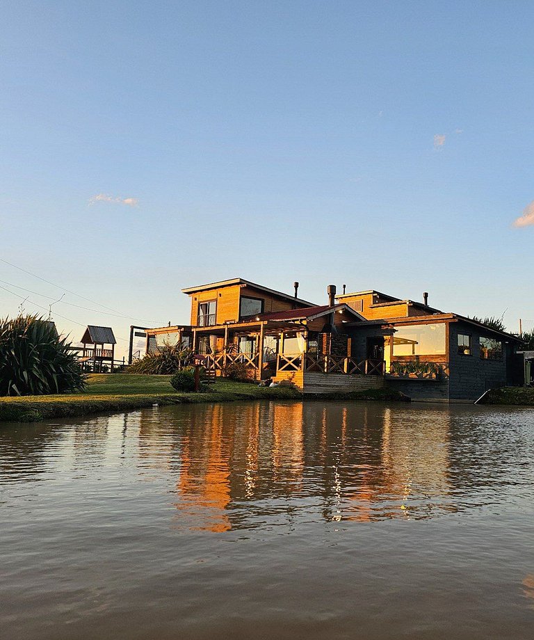 Chalé com hidro e sala jogos na Serra Catarinense.